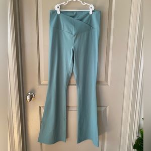 DSG flare leggings with crossover waist